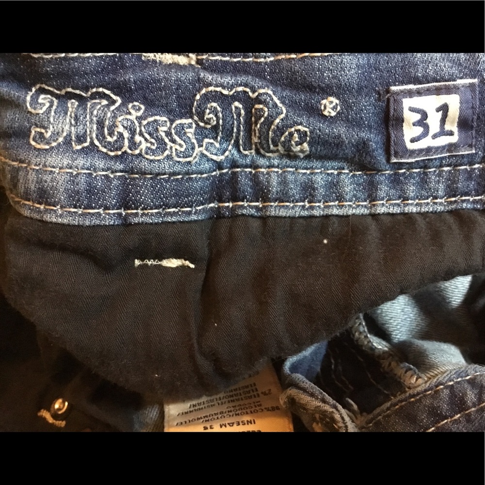 Miss Me blue jeans